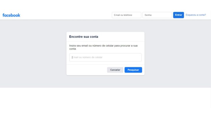 Como Recuperar Senha Do Facebook Passo A Passo Simples