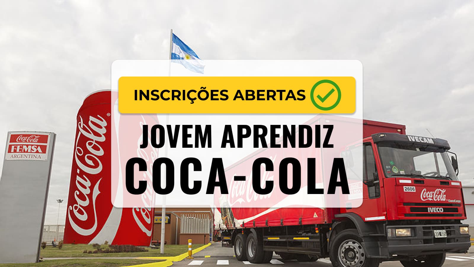 Jovem Aprendiz Coca Cola Quanto Ganha E Inscri Es Em