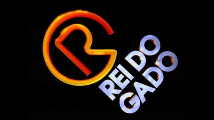 Logo da novela O Rei do Gado