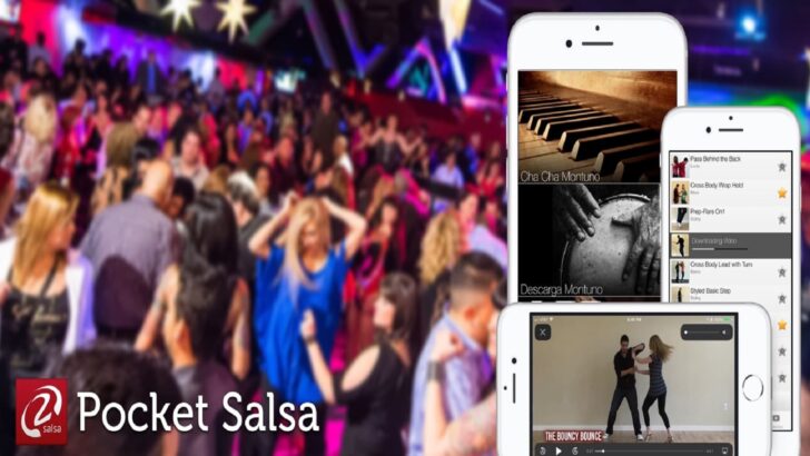 Aprenda a inúmeros passos e coreografias com o Pocket Salsa 