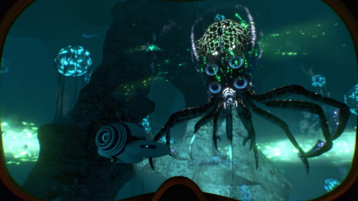 Subnautica  é considerado um dos melhores jogos de construção devido aos gráficos impressionantes e um mundo subaquático incrivelmente detalhado