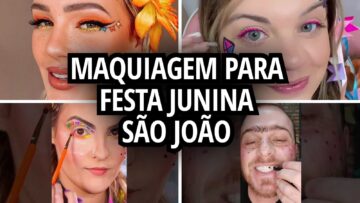 Maquiagem para festa junina ou São João